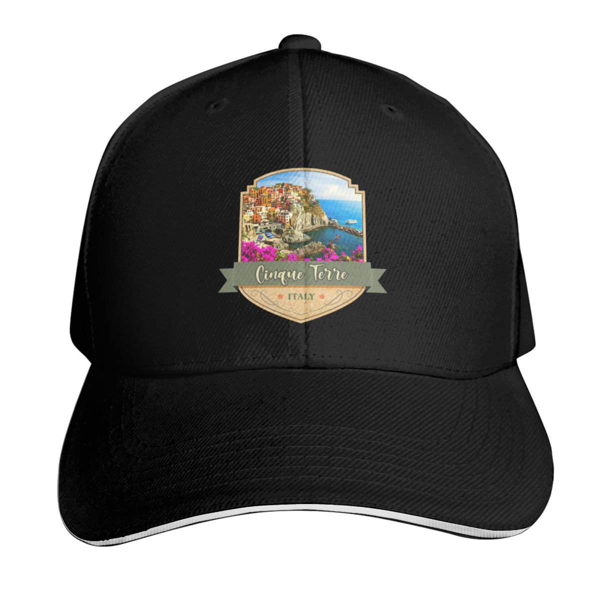 Streetwear Brand Italy - Cinque Terre, Italia Topi Bisbol Topi