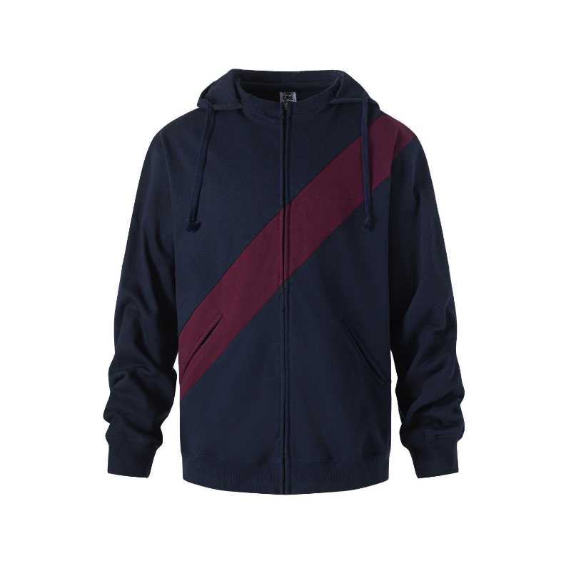 Streetwear Brand Cheap - Hoodie Kerja Kantor Warna Splicing Pria