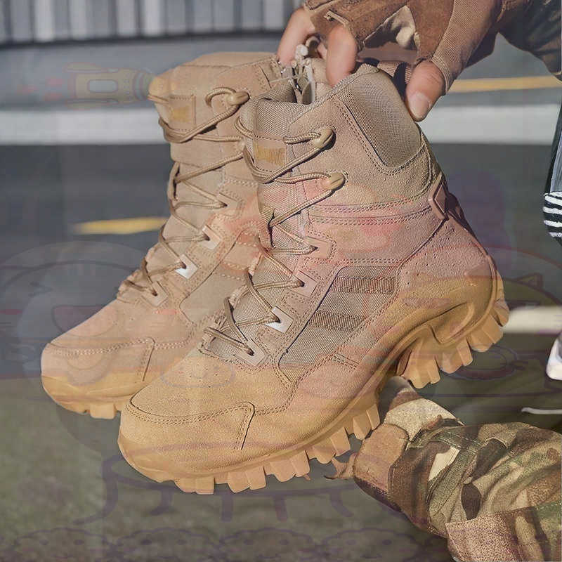 Streetwear Brand Italy - Tan Long Barrel Deadlift Sepatu Kasual