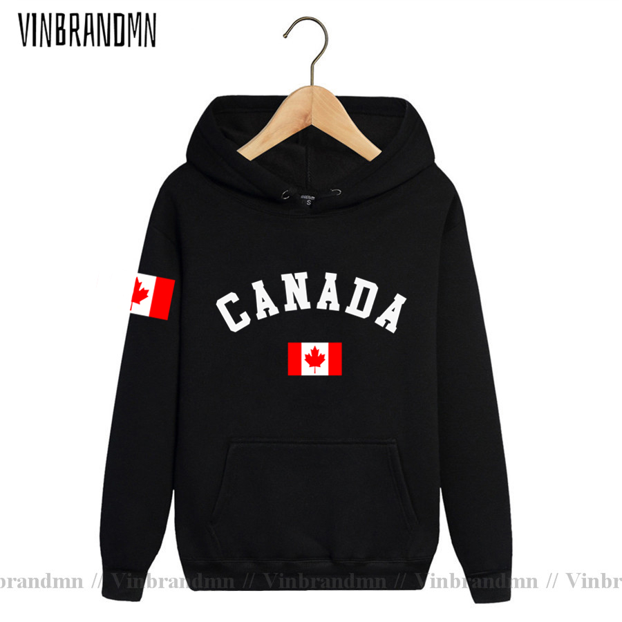 Streetwear Brand Canada - Kaus Pria Wanita Bendera Kanada Kaus