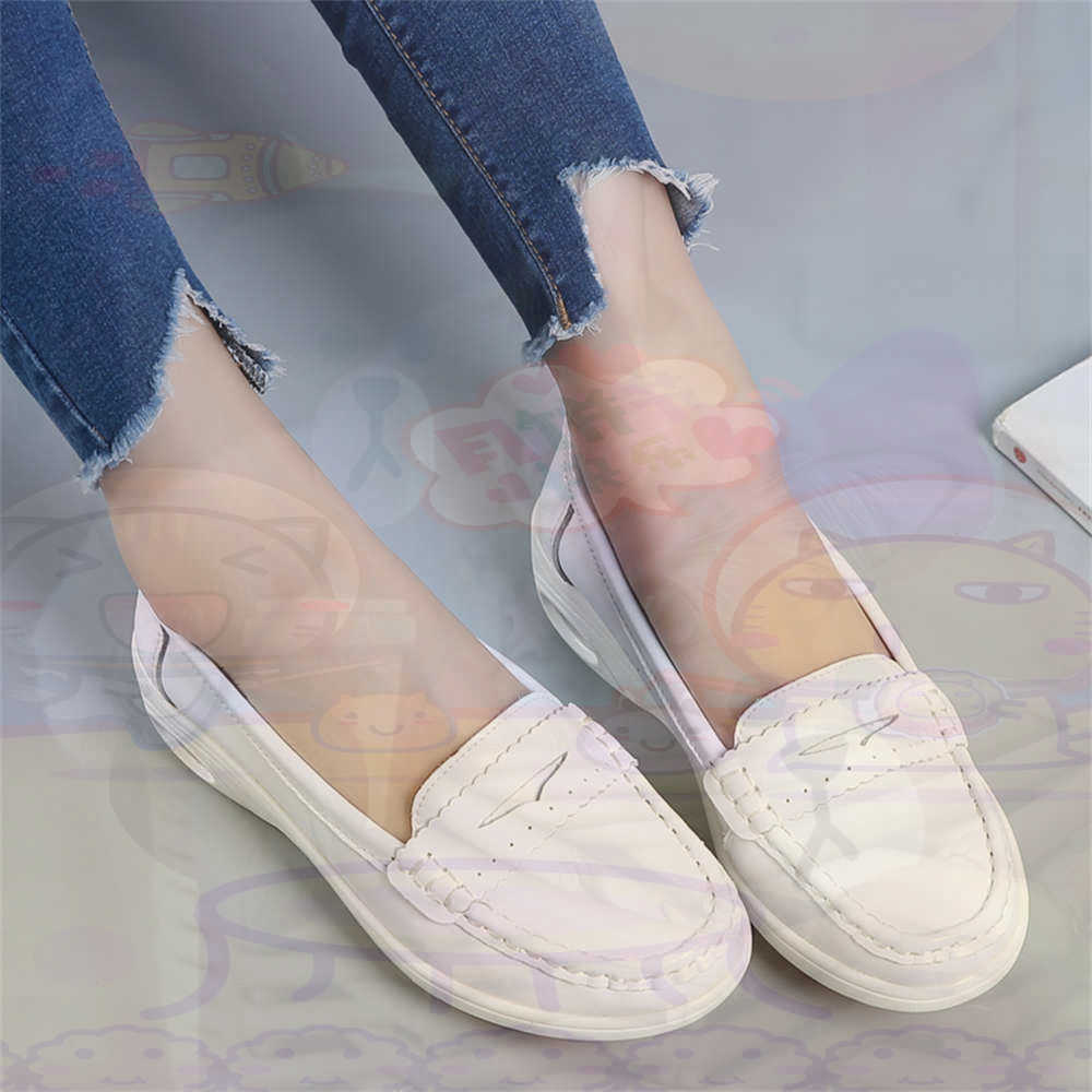 Streetwear Brand Italy - Sepatu Ukuran Besar Wanita Slip-On Lembut