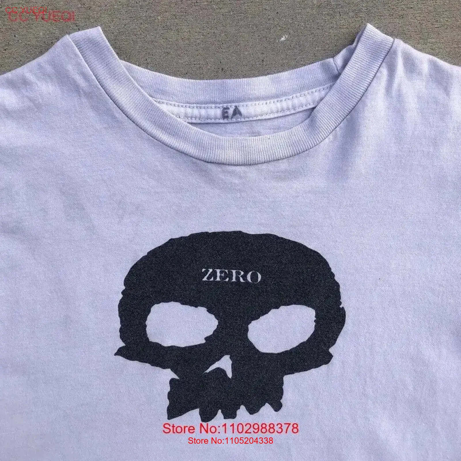 Streetwear Brand In Usa - Kaos Abu-abu Logo Merek Classic Zero