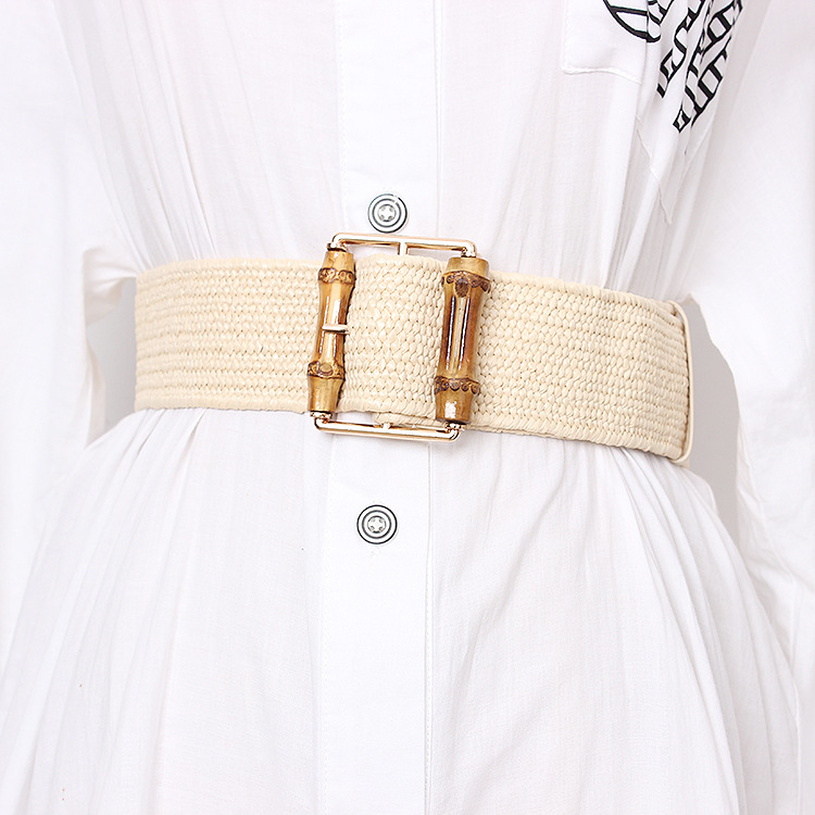 Ikat Pinggang Wanita Tenun Ela - Off White Belt ulasan dan harga