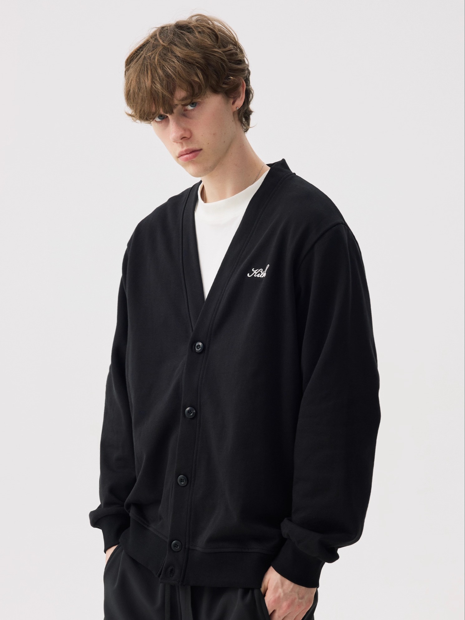 KITH Kardigan Rajutan Kerah V  - Kith Sweater Knit ulasan dan harga
