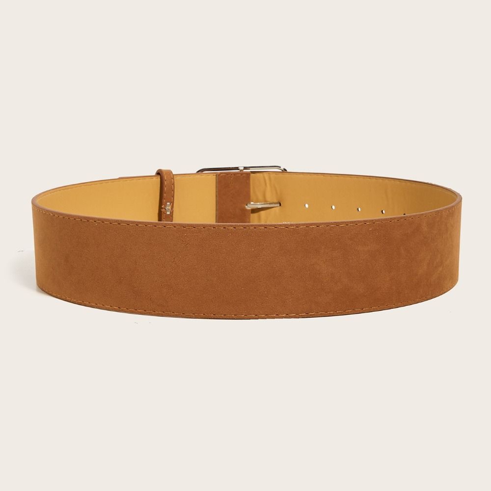 Sabuk Kulit Suede Gaya Maillar - Off White Belt ulasan dan harga
