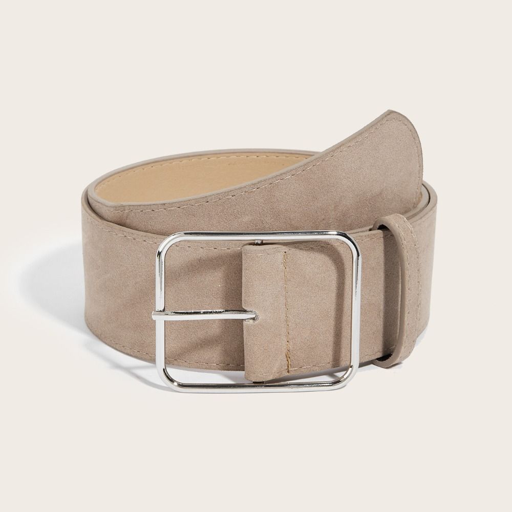 Sabuk Kulit Suede Gaya Maillar - Off White Belt ulasan dan harga