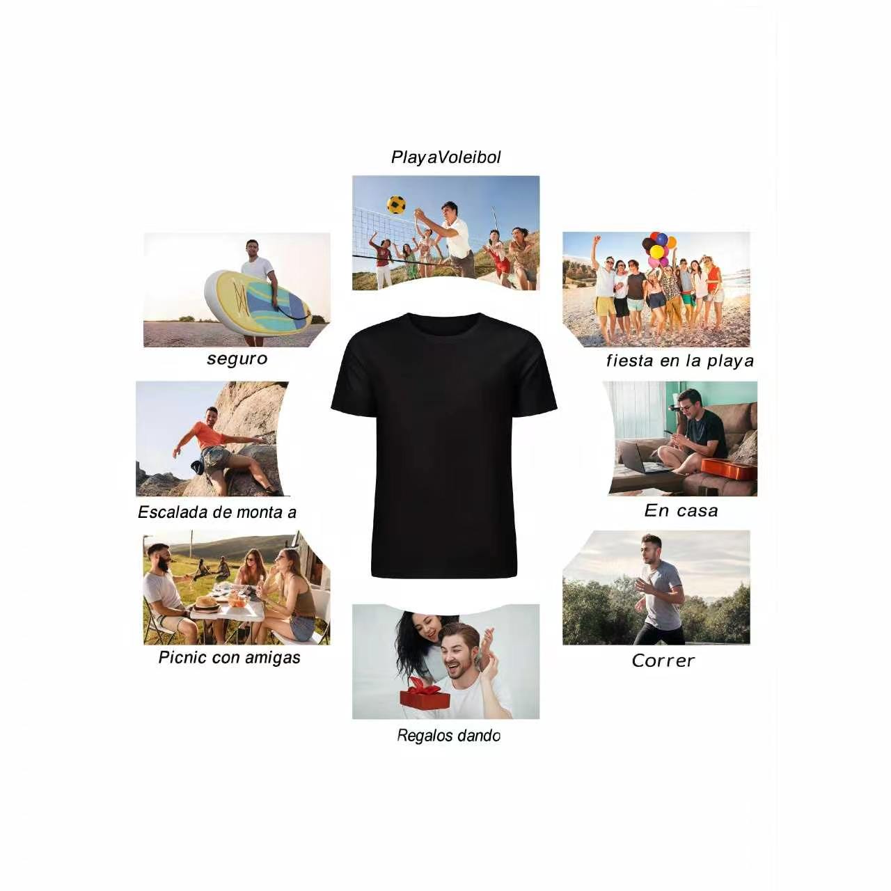 Kaos Lengan Pendek Oversized L - Streetwear Brand Italy ulasan dan harga