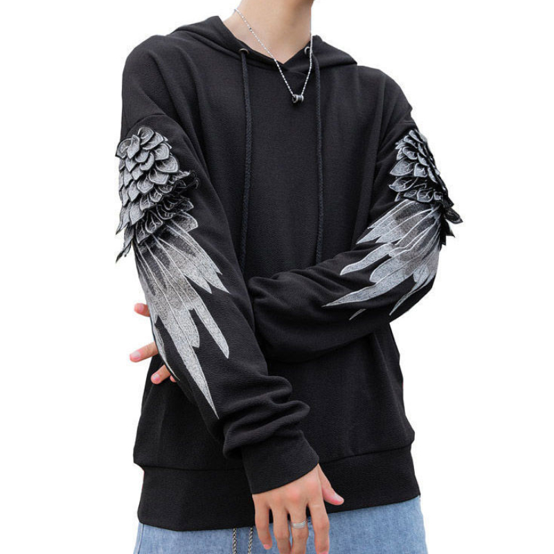 Sweatshirt bertudung bordir pr - Streetwear Outdoor Brand ulasan dan harga