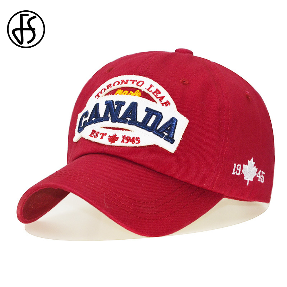 FS Topi Bisbol Kanada Daun Map - Streetwear Brand Canada ulasan dan harga